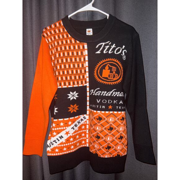 Ugly Christmas Sweater Sweaters - Ugly Christmas Sweater Size Small Tito’s